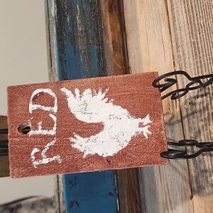 Farmhouse rooster sign